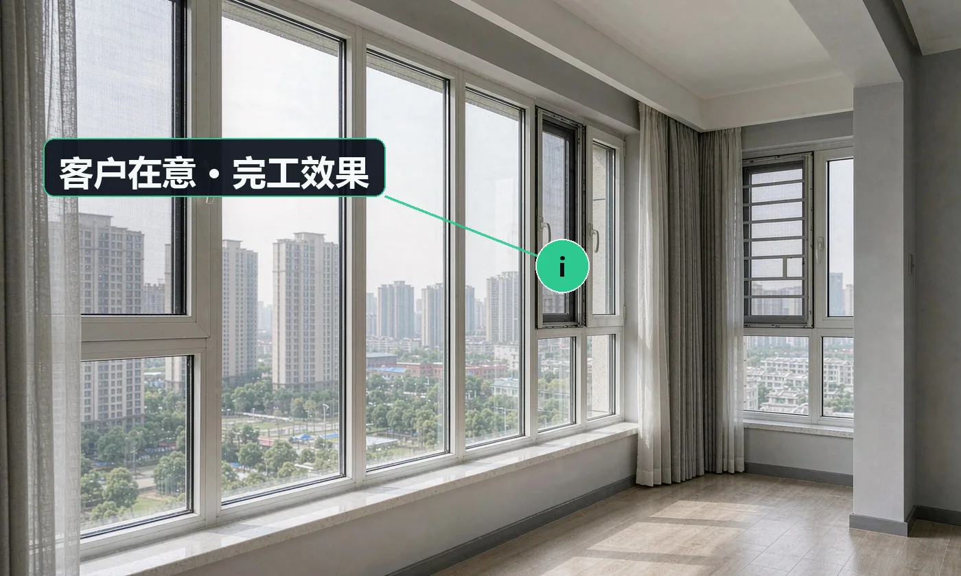 客户在意 · 完工效果:是不是真的拆开洗,还是只擦表面;会不会弄坏我的机器,坏了赔不赔