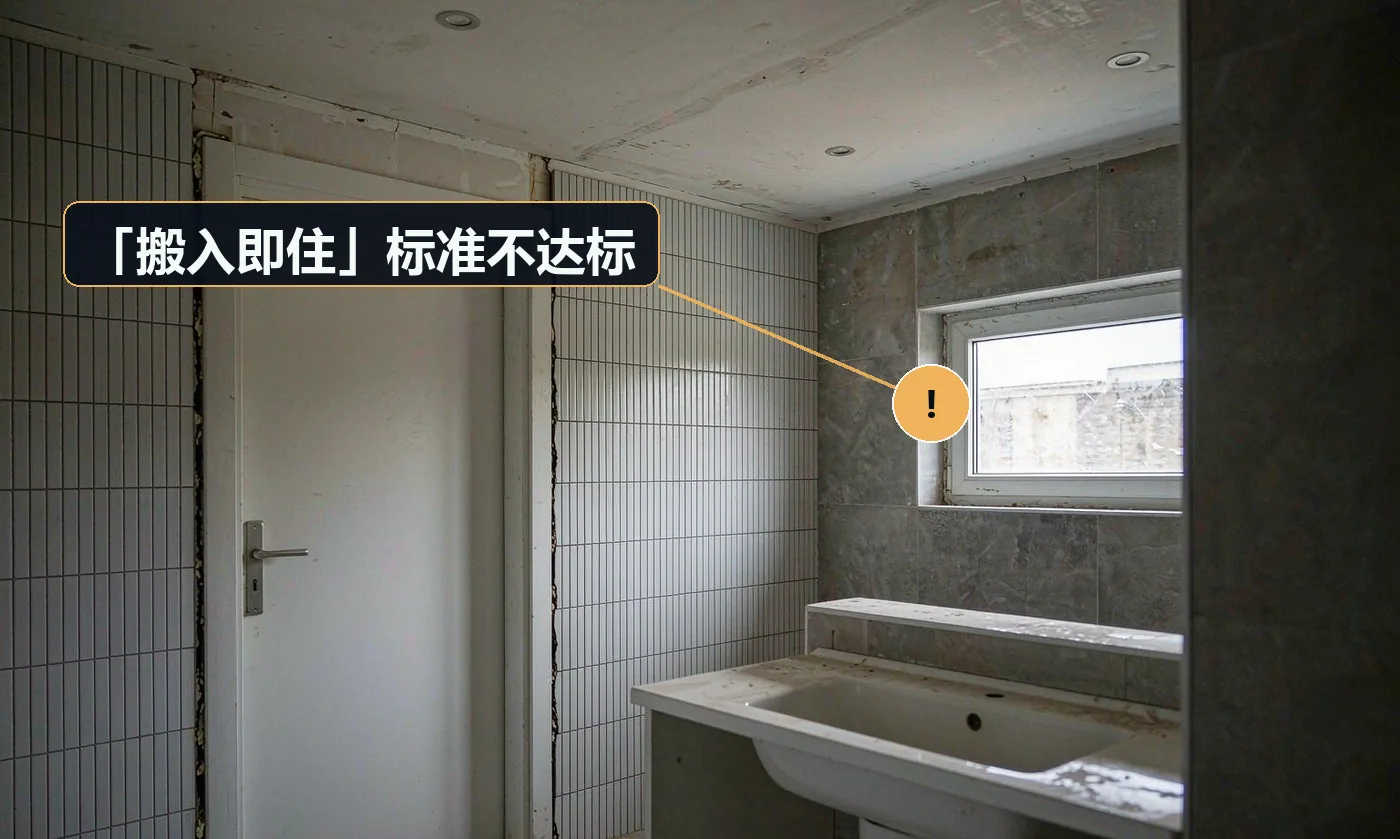 现象:大面看着还行,细看一堆小问题:缝隙不均、五金松动、收口毛糙。原因:无交付 checklist;收尾工序赶工;多供应商交叉无人统筹收口
